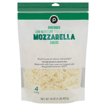 Publix Mozzarella Low Moisture Part-Skim, Shredded Cheese