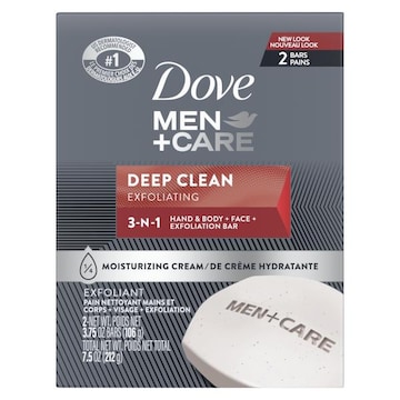 Dove Men + Care Men+Care Men's Bar Soap Deep Clean