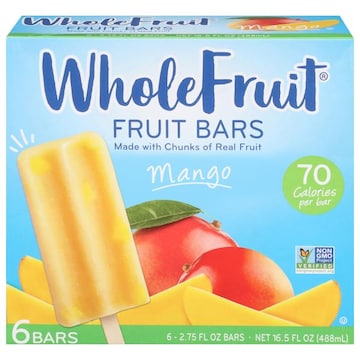 Whole Fruit Fruit Bars, Mango