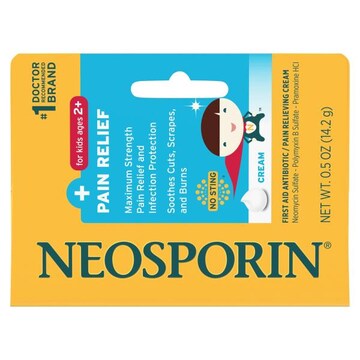 Neosporin First Aid Antibiotic/Pain Relieving Cream, Maximum Strength, + Pain Relief