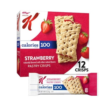 NaN Pastry Crisps Strawberry, 100 Calorie Snacks