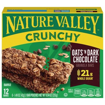 Nature Valley Crunchy Oats 'N Dark Chocolate Granola Bars