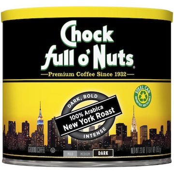 Chock full o'Nuts 100% Arabica New York Roast Ground Coffee