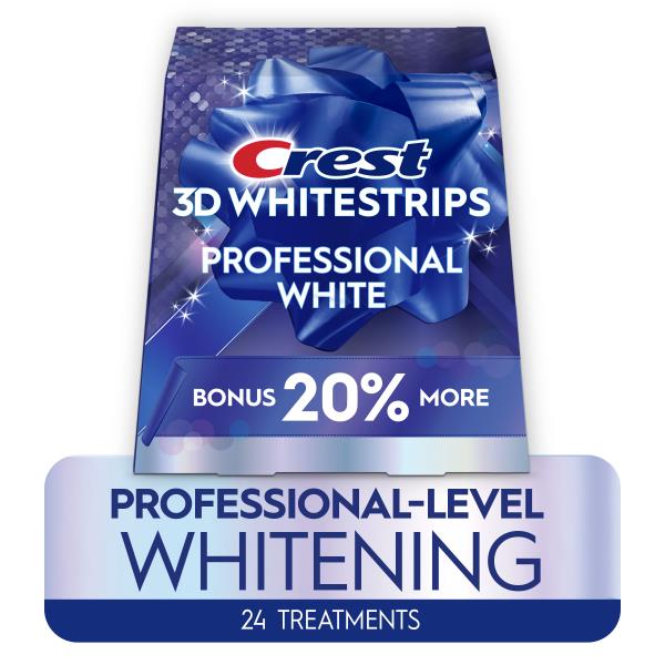 Crest 3D Whitestrips Professional White Enamel Safe Dental
