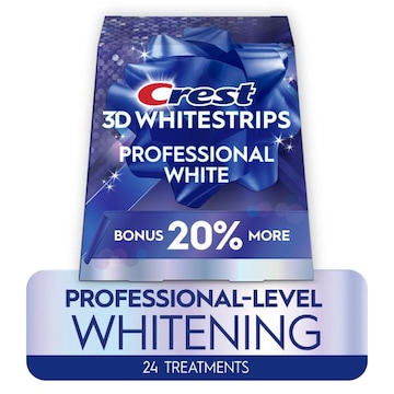 Crest 3D Whitestrips Professional White Enamel Safe Dental Whitening Kit