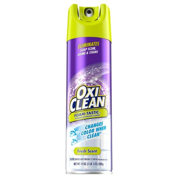 Oxi Clean Foam-Tastic Foaming Bathroom Cleaner, Fresh Scent
