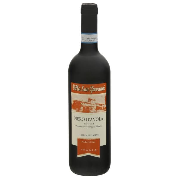 Villa San Giovanni Red Wine, Sicilia, Nero D'Avola | Publix Super