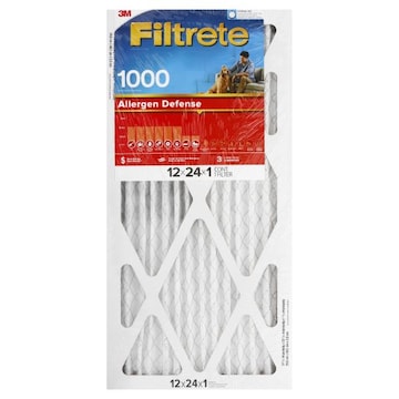 3M Filtrete Air Filter, Electrostatic, Allergen Defense 1000