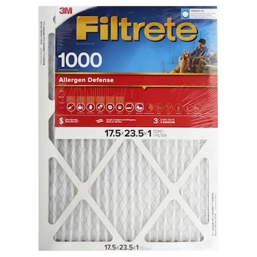 3M Air Cleaning Filter, Electrostatic, MPR 1000, Allergen Defense