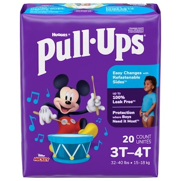 Pull-Ups Training Pants, Disney Junior Mickey, 3T-4T (32-40 lbs)