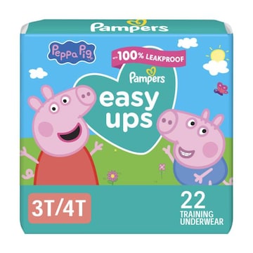 Pampers Easy Ups Training Pants, Size 5, Count 22