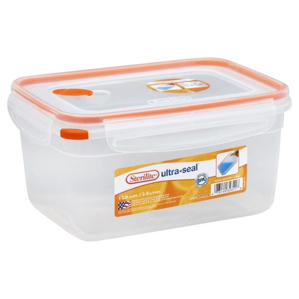 Sterilite UltraSeal Food Storage Containers, 12 Piece Set