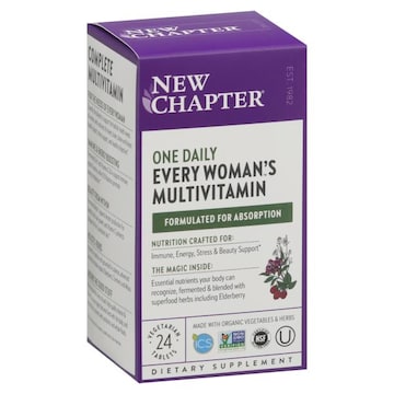 New Chapter One Daily Multi, Vegetarian Tablets