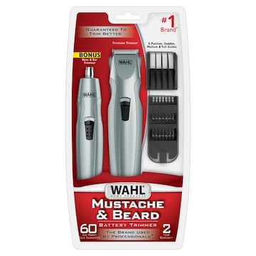 Wahl Battery Mustache and Beard Trimmer Combo