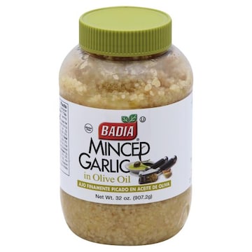 Badia Garlic, Minced, in Olive Oil