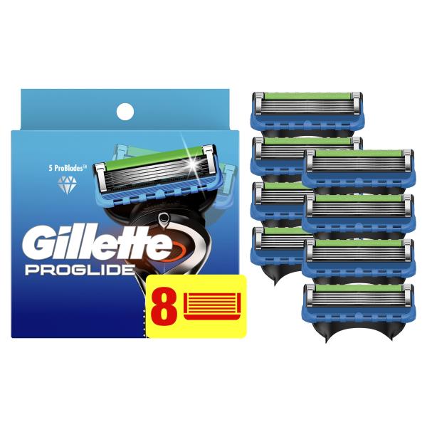 Gillette ProGlide Razor Refills for Men, 8 Razor Blade Refills Publix