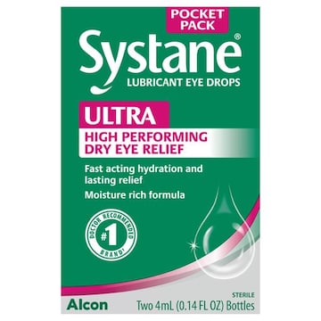 Systane Ultra High Performing Lubricant Eye Drops Pocket Pack