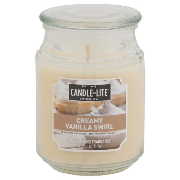 CandleLite Candle, Creamy Vanilla Swirl Publix Super Markets