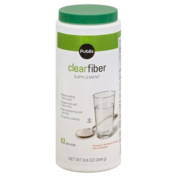 Publix Fiber Supplement, Clear