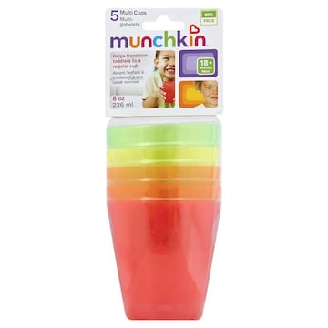 Munchkin Cups, Multi, 8 oz, 18+ Months