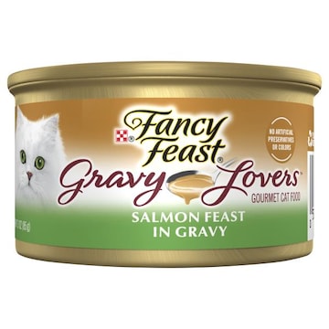 Fancy Feast Gravy Lovers Gourmet Salmon Feast in Gravy Cat Food