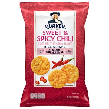 Quaker Rice Crisps, Sweet & Spicy Chili