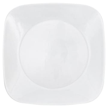 Corelle Plate, Vitrelle, Pure White, 8.75 Inch