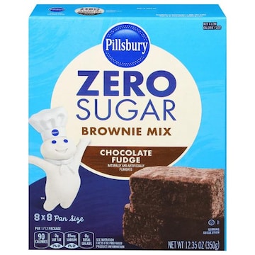 Pillsbury Zero Sugar Chocolate Fudge Flavored Brownie Mix