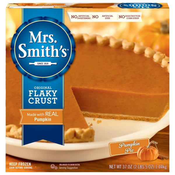 Mrs. Smith's Pumpkin Pie, Original, Flaky Crust Publix Super Markets