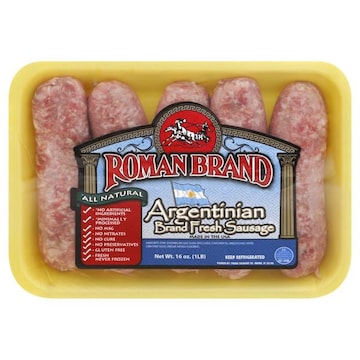 Roman Brand Argentinian Brand Sausage, Fresh