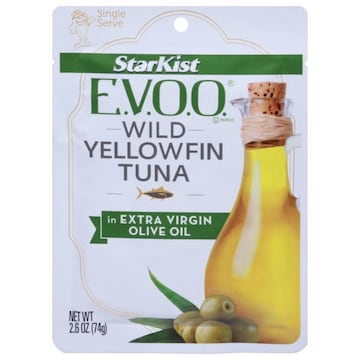 Starkist E.V.O.O. E.V.O.O. Tuna, Wild, Yellowfin, in Extra Virgin Olive Oil