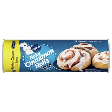 Pillsbury Flaky Butter Cream Icing Cinnamon Rolls