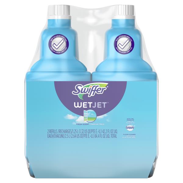 Swiffer WetJet Multi-Surface Floor Cleaner Solution Refill with the ...