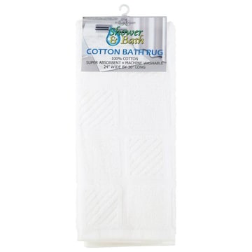 Royal Crest Cotton Bath Rug