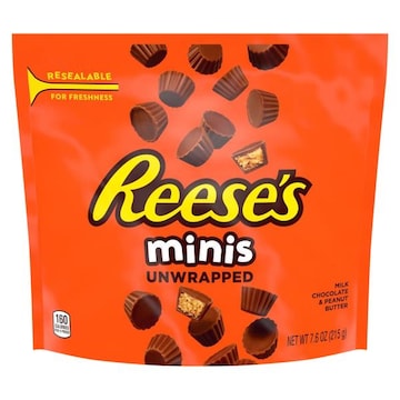 Reese's Puffs Milk Chocolate & Peanut Butter, Minis, Unwrapped