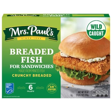 Mrs. Paul's Crunchy Breaded Fish for Sandwiches