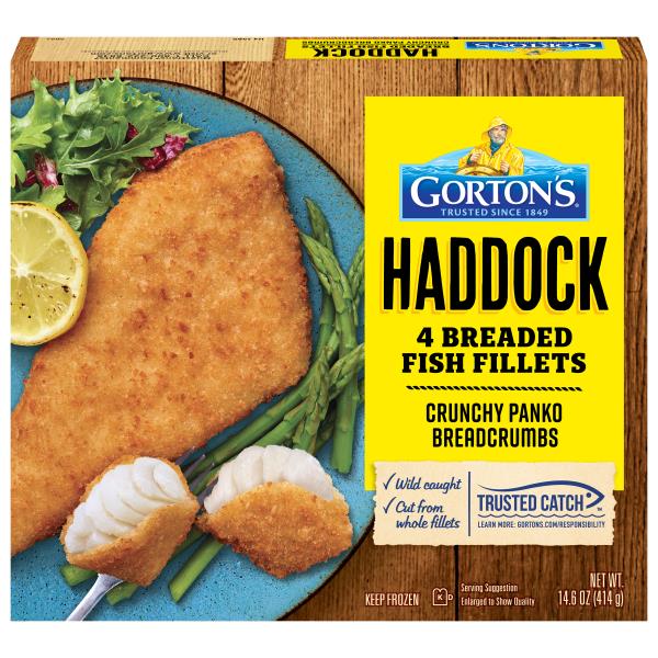 Gorton's Fish Fillets, Breaded, Haddock Publix Super Markets
