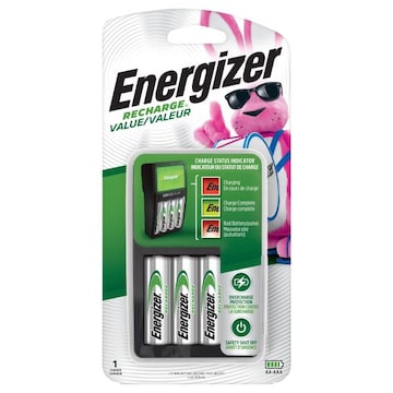 Energizer AA AAA Charger Recharge Value
