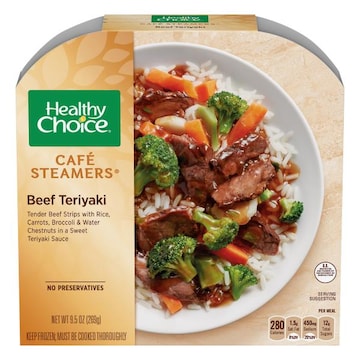 Healthy Choice Cafe Steamers Cafe Steamers Beef Teriyaki