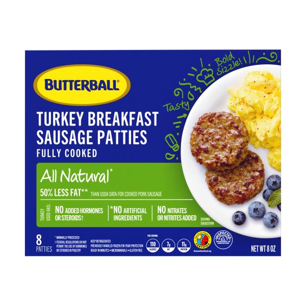 Butterball Breakfast Sausage Patties, Turkey Publix Super Markets