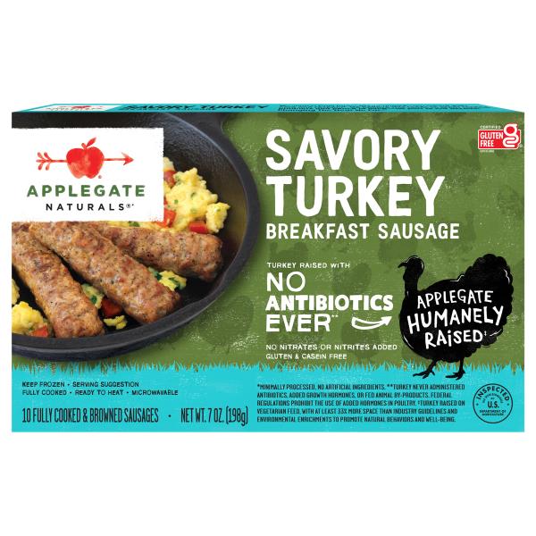 Applegate Savory Turkey Breakfast Sausage | Publix Super Markets