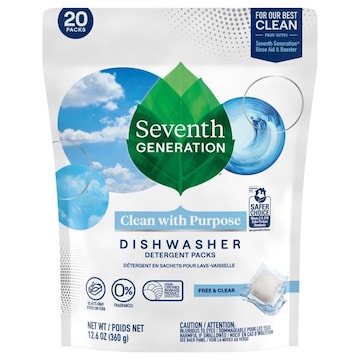 Seventh Generation Dishwasher Detergent Packs