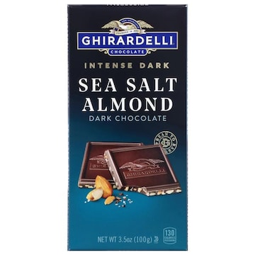 Ghirardelli Intense Dark Sea Salt Almond Dark Chocolate