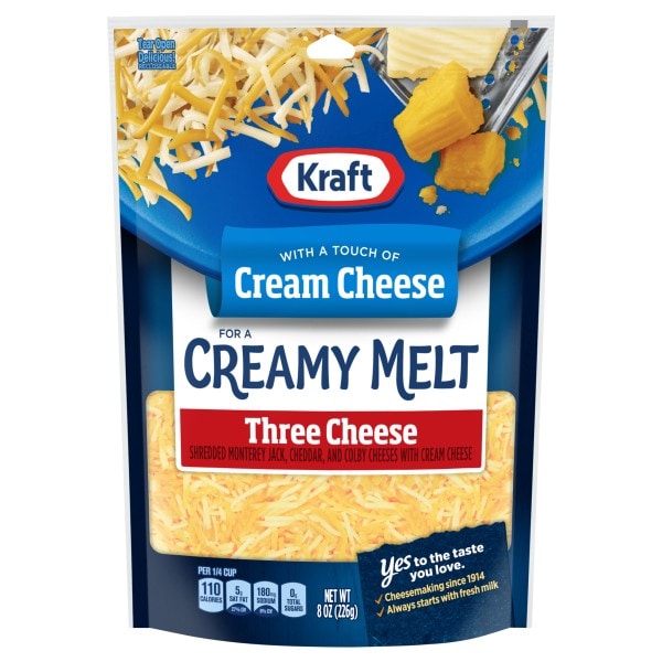 Kraft Three Cheese Shredded Cheese | Publix Super Markets