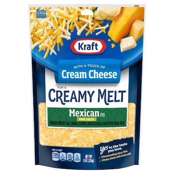 Kraft Mexican Style Four Cheese Cream Cheese