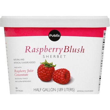 Publix Sherbet, Raspberry Blush