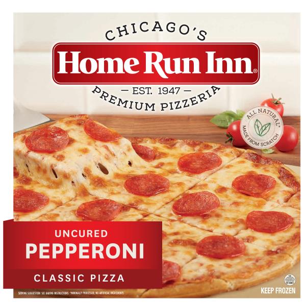 Home Run Inn Family Size Classic Frozen Uncured Pepperoni Pizza