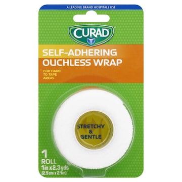 Curad Ouchless Wrap, Self-Adhering, Stretchy & Gentle