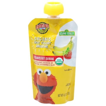Earth's Best Organic Organic Fruit Yogurt Smoothie, Strawberry Banana