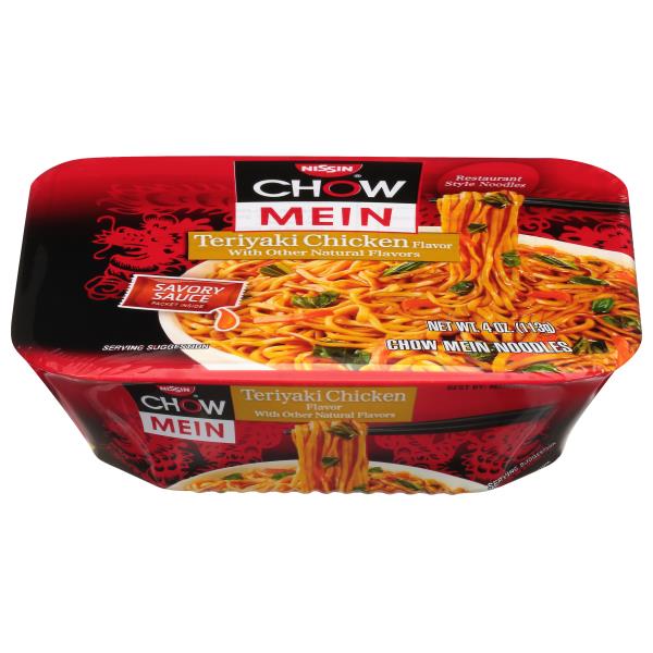 Nissin Chow Mein Noodles, Teriyaki Chicken Flavor | Publix Super